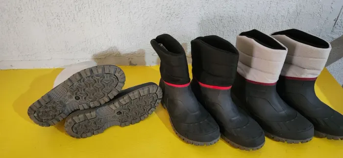 Botas de neve e inverno utilizadas 3x.