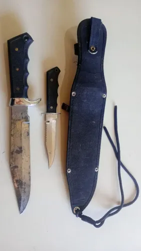 Rara faca Tramontina Pantanal (mãe e filha).