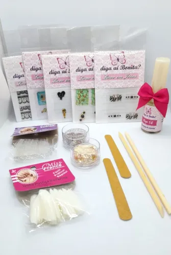 KIT DECORAÇÃO DE UNHAS