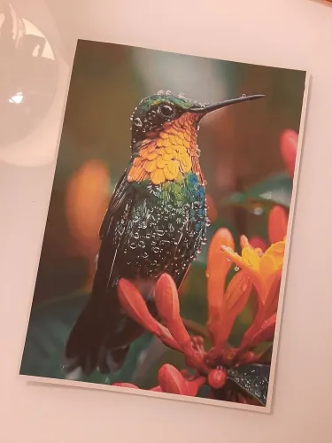 Tela feito em papel especial de 180g quadro casa sala cozinha parede papel 