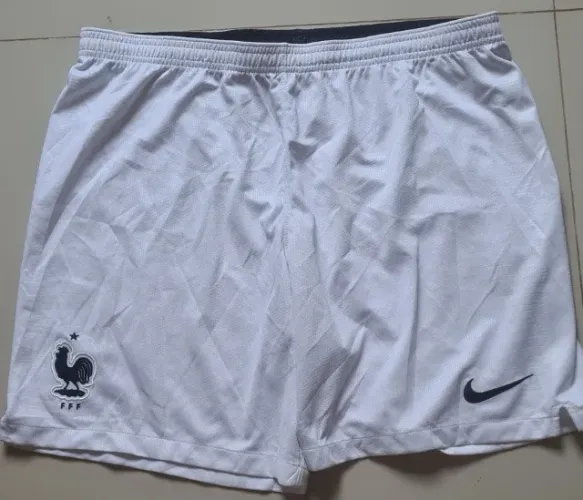 Calção França Nike Seleção Francesa Branco 2018 Tamanho GG