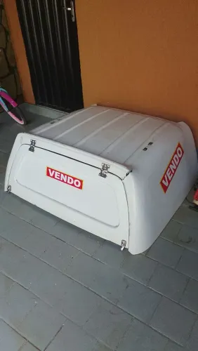 CAPOTA de FIBRA COM CHAVES E AMOTERCEDOR