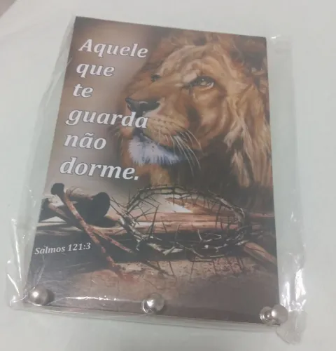 Quadro Porta Chaves Decorativo - Salmos 121:3