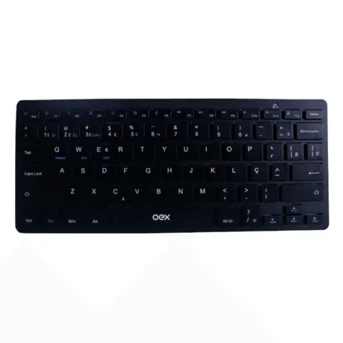 Teclado Bluetooth Elite Duo Preto e Branco TC508 - Oex cod: 4571