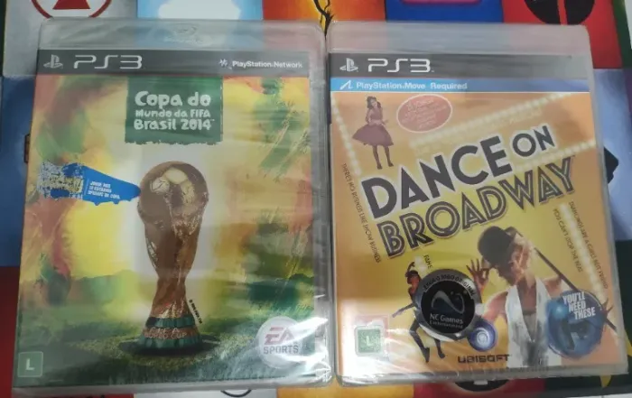 Lote ps3 jogos Lacrados
