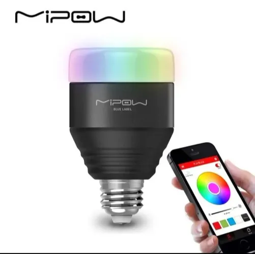 NOVIDADE! LAMPADA LED RGB SMART BLUETOOTH - MARCA MIPOW