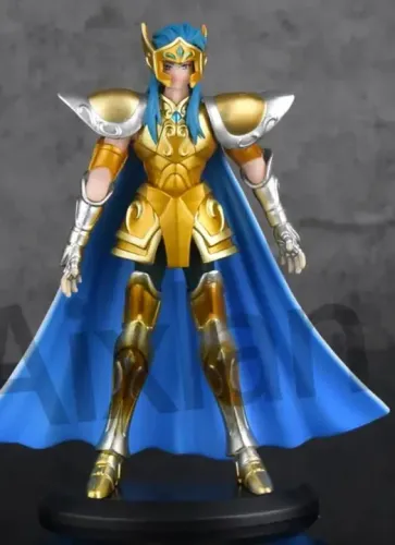 Boneco Cavaleiro do zodíaco Camus de Aquário não é Cloth myth tag Aioria dohko shaka seya