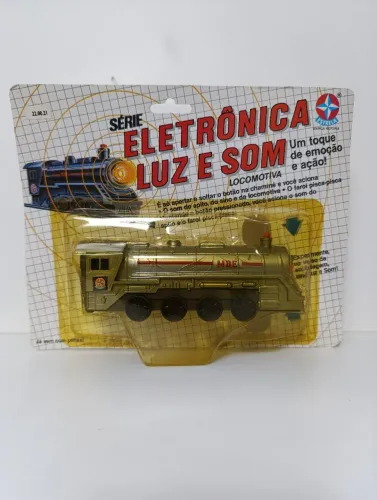 Trenzinho da Estrela Eletrônica Luz e Som  (anos 80)