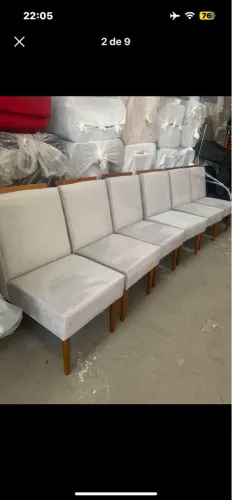PAGA NA ENTREGA!!Cadeiras de Jantar - Estofadas fazemos em várias cores