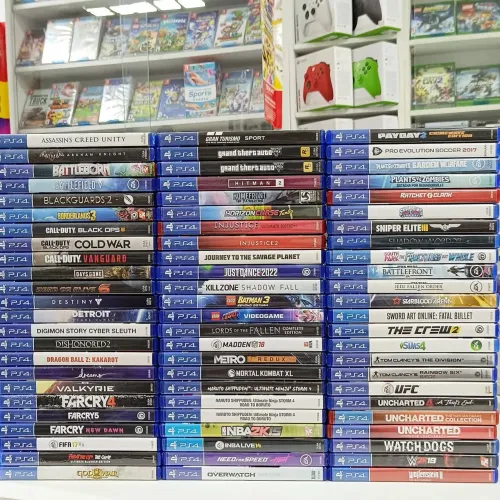 Jogos de PS4 - Diversos Títulos seminovos Disponíveis!