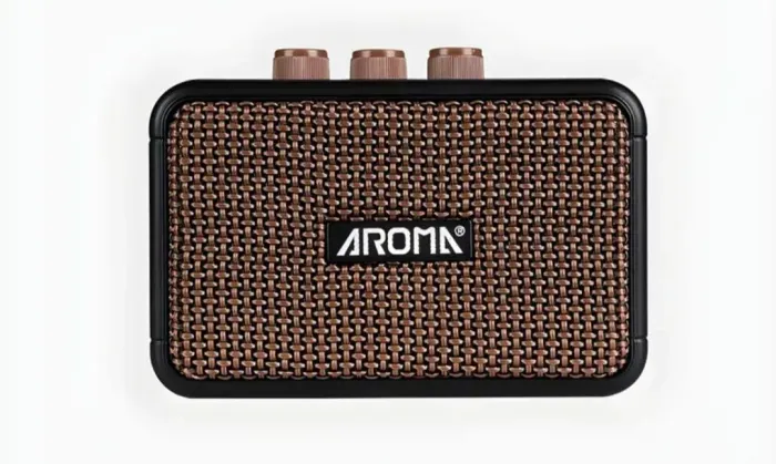 Mini Amplificador Aroma Guitarra Portátil Recarregável