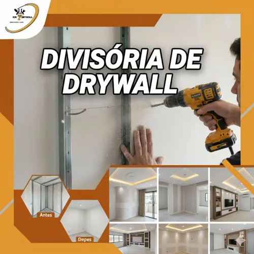 Forro e Divisórias Drywall Gesso