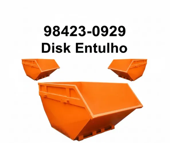 Caixa de Entulho Disk entulho Papa entulho Caçapa Caçamba Contêiner Lixeira 