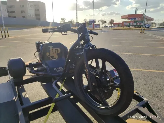 Drift Trike Motorizado e Carretinha