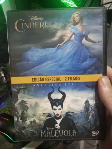 Cinderela e Malévola - Edição Especial - 2 Filmes - DVD