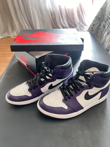 Air Jordan1 court purple