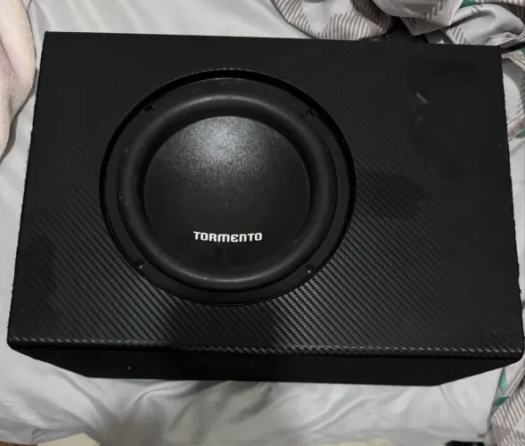 Caixa com sub de 8? 200 rms tormento