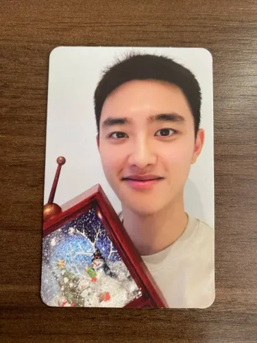 Exo Photocard Kyungsoo - Pink Christmas