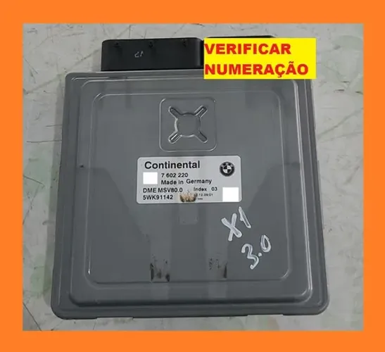 Módulo Injeção Bmw X1 3.0 6cc