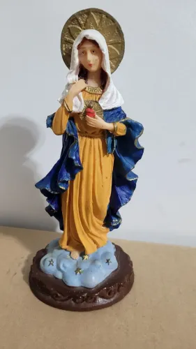 Imagem de nossa senhora em resina nova