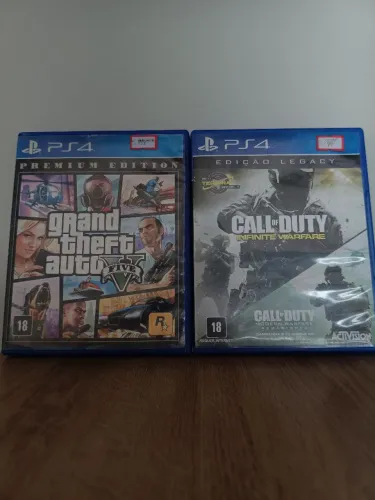 Jogos para ps4 / GTA / call of duty 