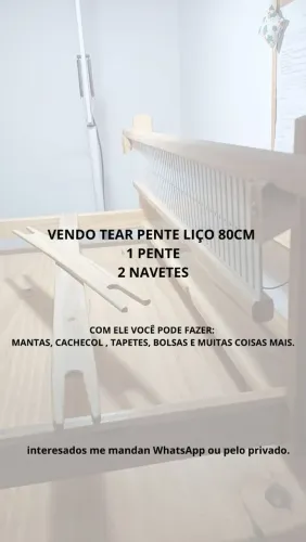 NOVO TEAR PENTE LIÇO 80cm!
