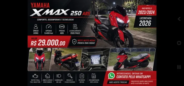XMAX 250 23/24