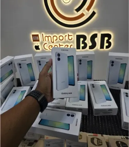 Samsung Galaxy A06 Novo Lacrado Original 128GB + Capa e Pelicula, Loja Física