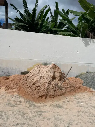 Areia para doação (ir buscar no local)