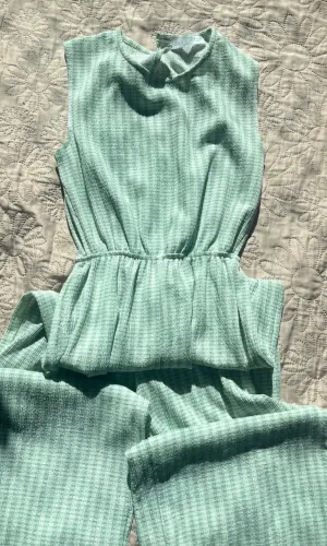 Macacão zara verde