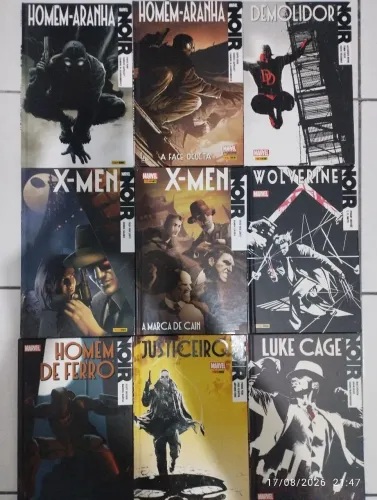 HQ quadrinhos Marvel NOIR completa