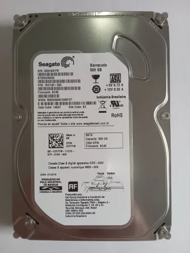 HD SEAGATE BARRACUDA 500 GB