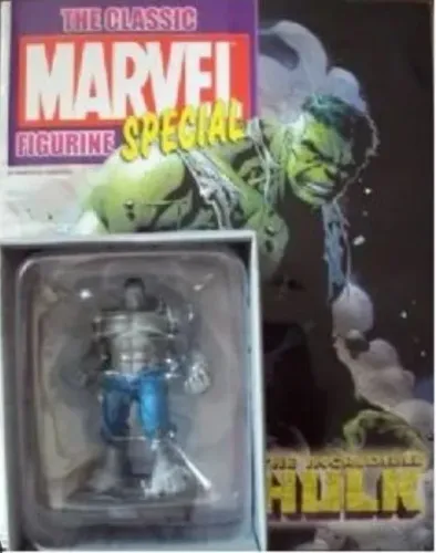MINIATURA MARVEL HULK CINZA - ESPECIAL - EAGLEMOSS