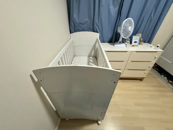 Berço com colchão