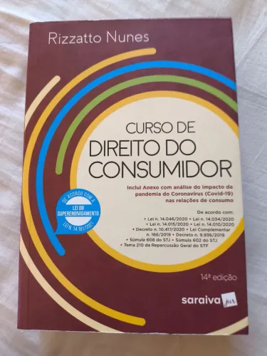 Livro de Direito do Consumidor (ACEITO TROCAS)