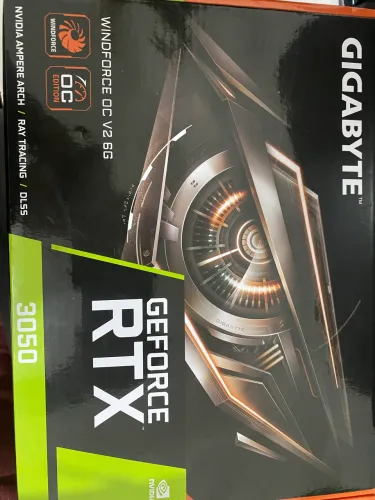 RTX 3050 Gigabyte 6GB - R$1.000 ou Troco por Superior + Volta Minha