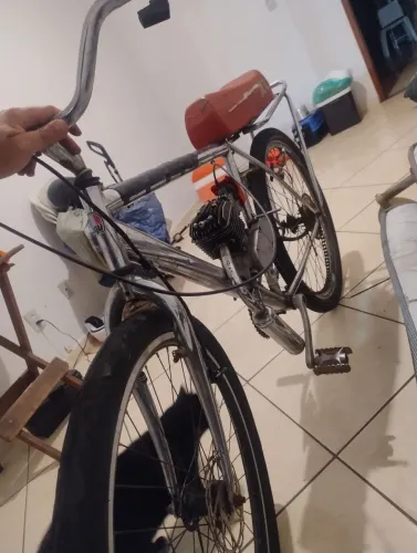 Bicicleta caloi XR com motor novo!!!