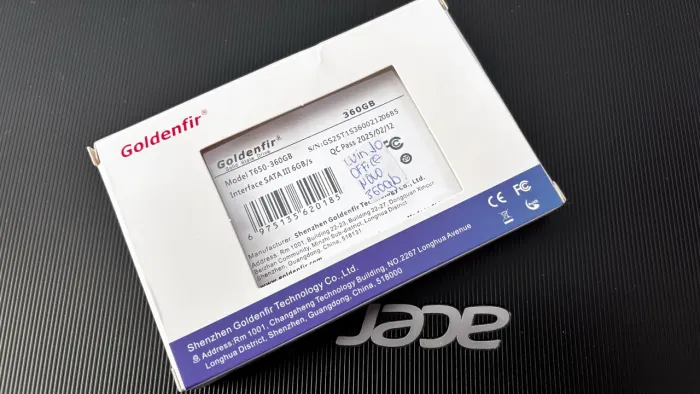 Ssd 360 Novo Goldenfir  com Windows 10 e Office  - temos ssd 240 e 128