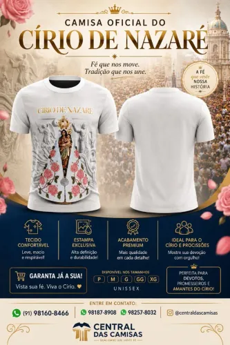 Camisa Círio de Nazaré