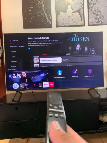 Smart TV Samsung 4K original (Bordas Infinitas 50p) - Funcionando Tudo Perfeitamente!