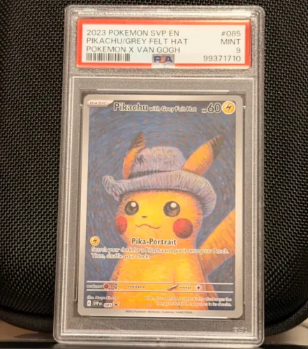 Pikachu Van Gogh PSA 9
