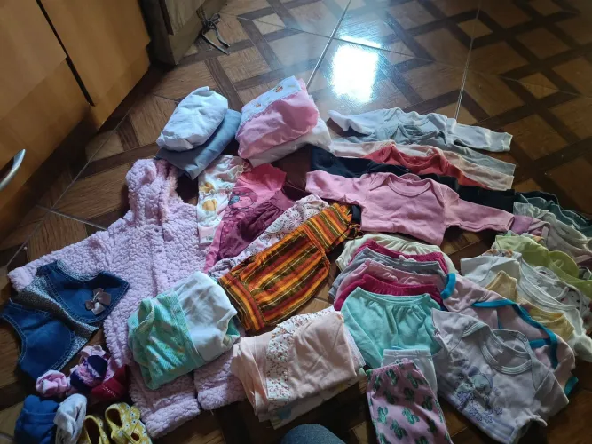 Lote de roupa menina 50 peças