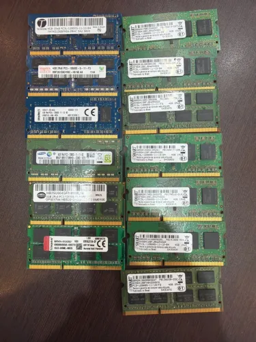 Lote 13 - memórias DDR3 4GB