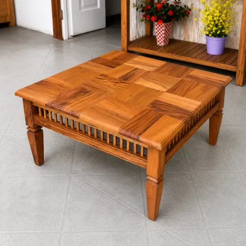 MESA DE CENTRO DEMOLIÇÃO PEROBA ROSA