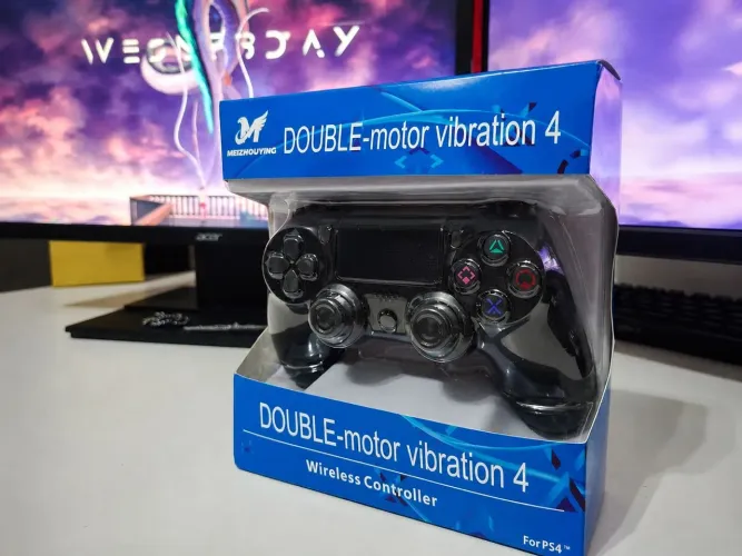 Controle PS4 e PC