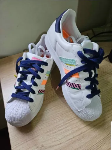 Tênis adidas superstar original,usado 2 vezes n°37