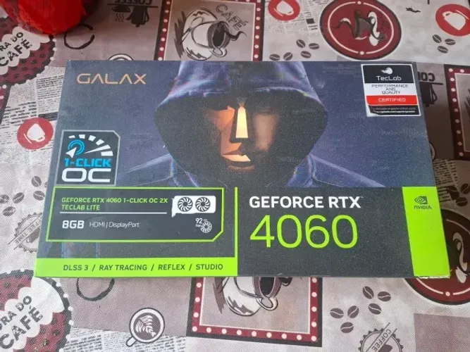 Caixa Placa de Video RTX 4060 (apenas caixa)