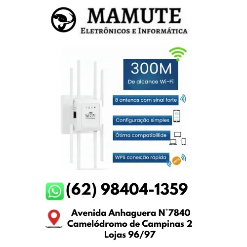 Repetidor De Sinal 8 Antenas Wifi 5g 2g Roteador Wireless 1200mbps PKRW408