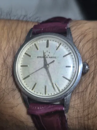 Relógio ETERNA MATIC  AUTOMÁTICO   -  TODO REVISADO