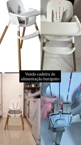 Cadeira de alimentacao bebe